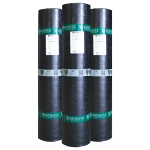 Rollen roofing en bitumen voor platte daken
